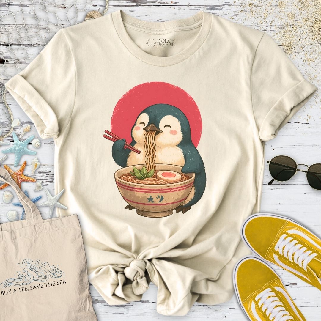 Ramen Penguin T-Shirt