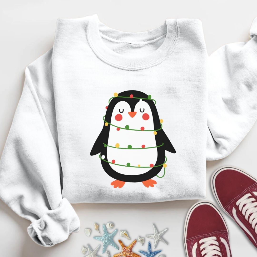 Christmas Penguin Sweatshirt