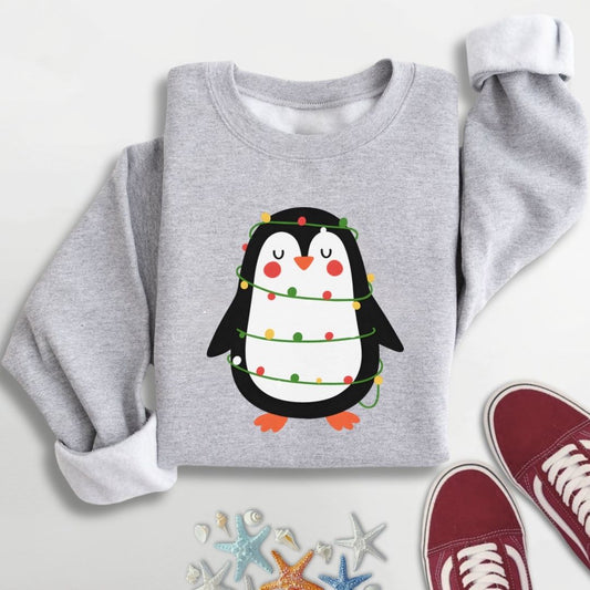 Christmas Penguin Sweatshirt