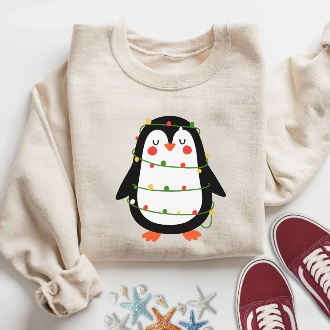 Christmas Penguin Sweatshirt