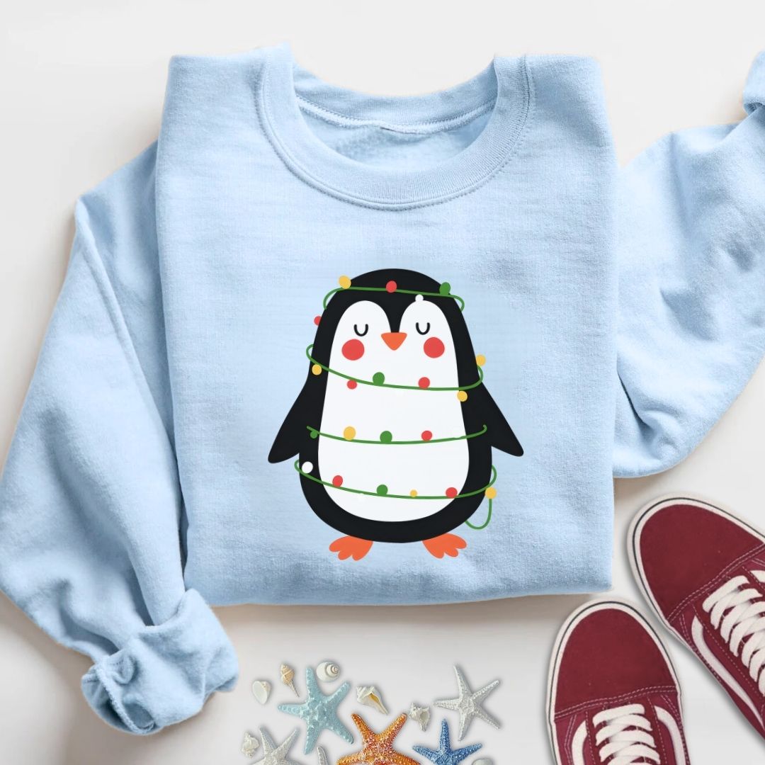 Christmas Penguin Sweatshirt