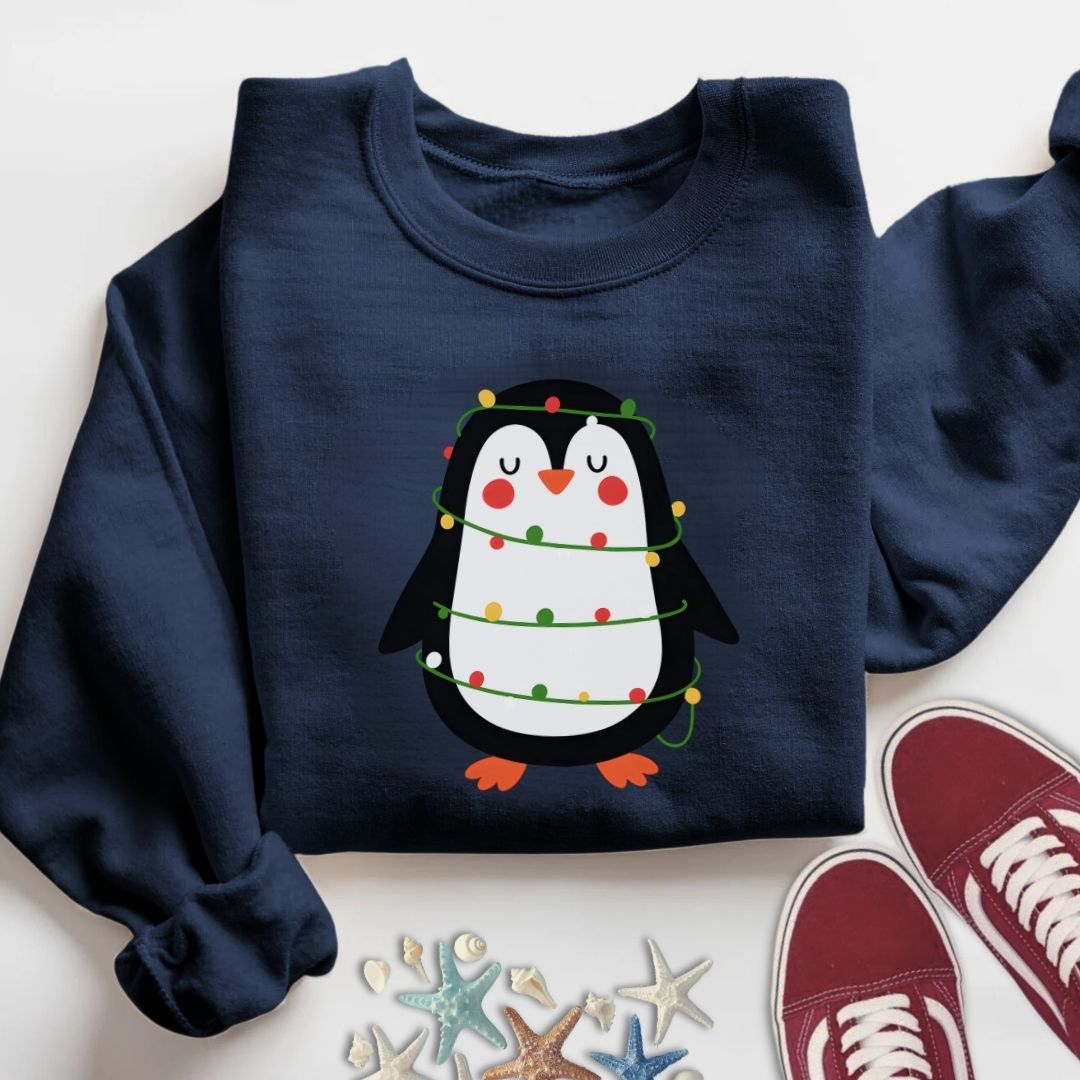 Christmas Penguin Sweatshirt