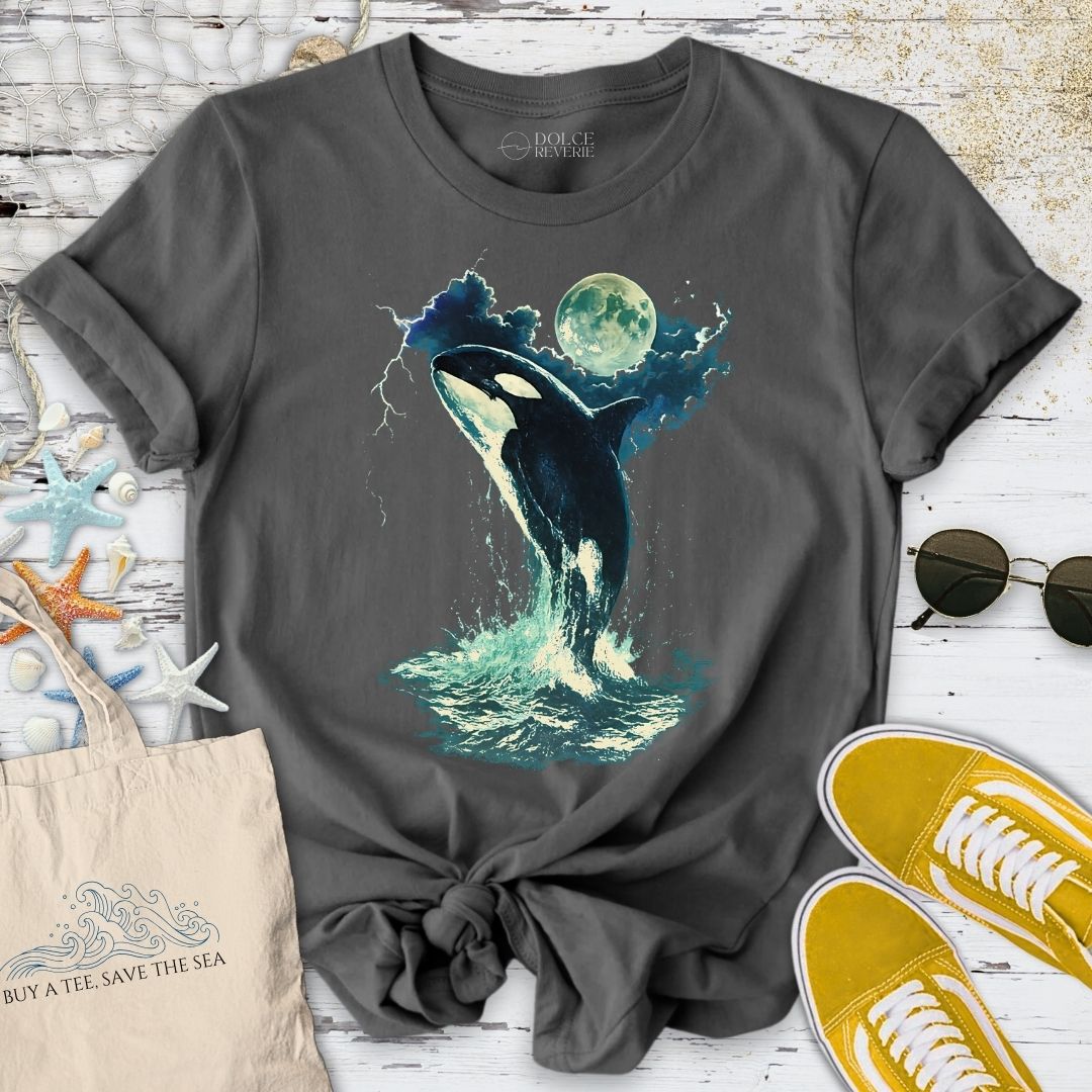 Vintage Full Moon Orca T-Shirt