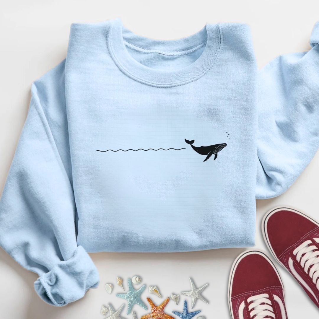 Whale Trail Sweatshirt