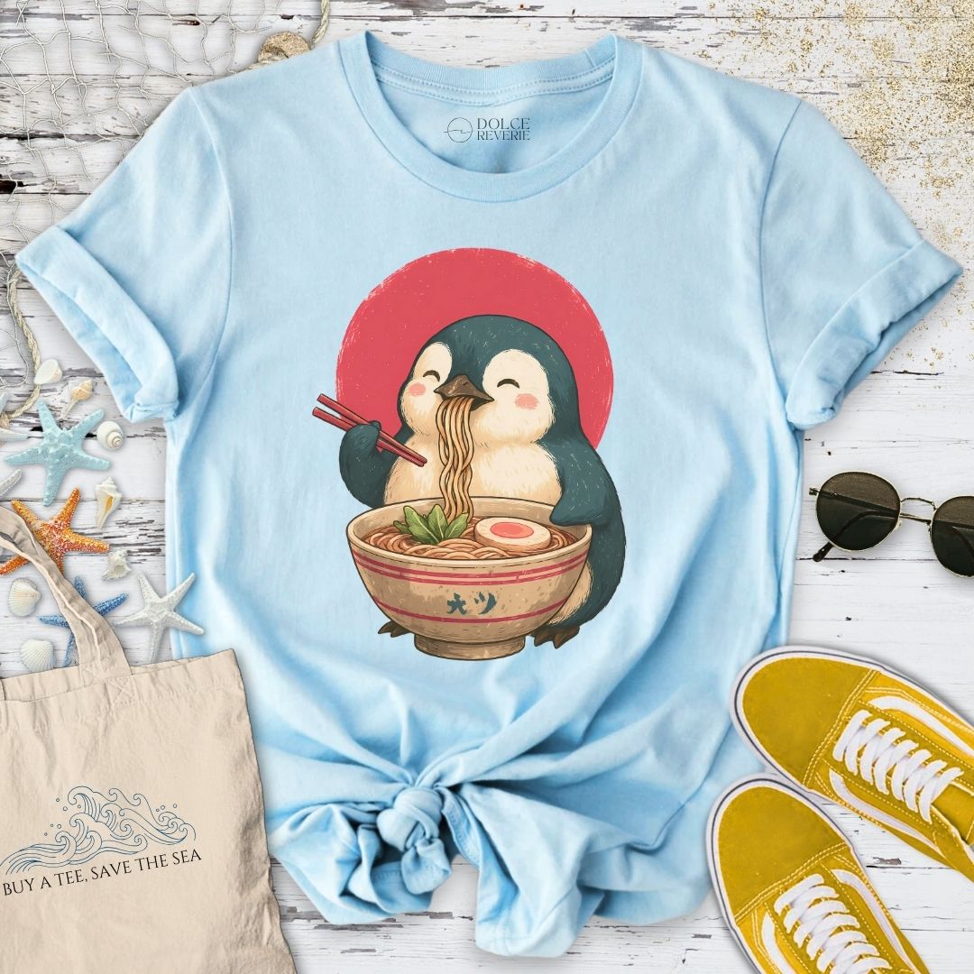 Ramen Penguin T-Shirt