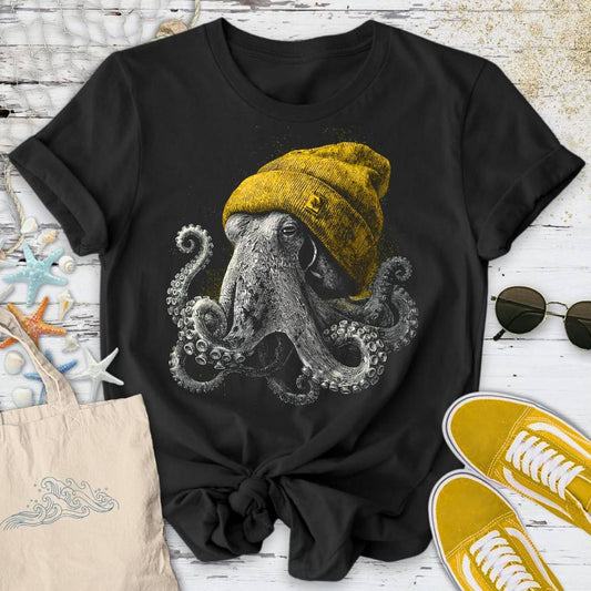Winter Octopus T-Shirt