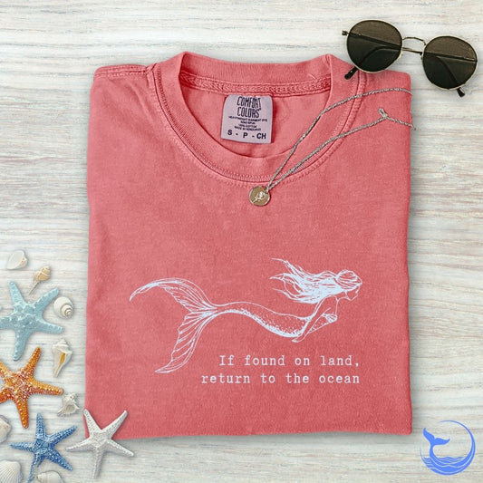 Return To Ocean Mermaid Comfort Colors T-Shirt