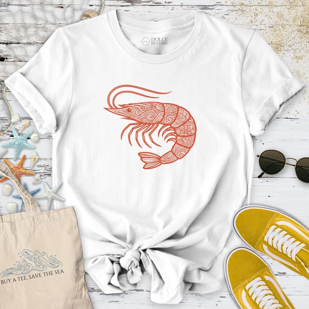 Shrimp Mandala T-Shirt