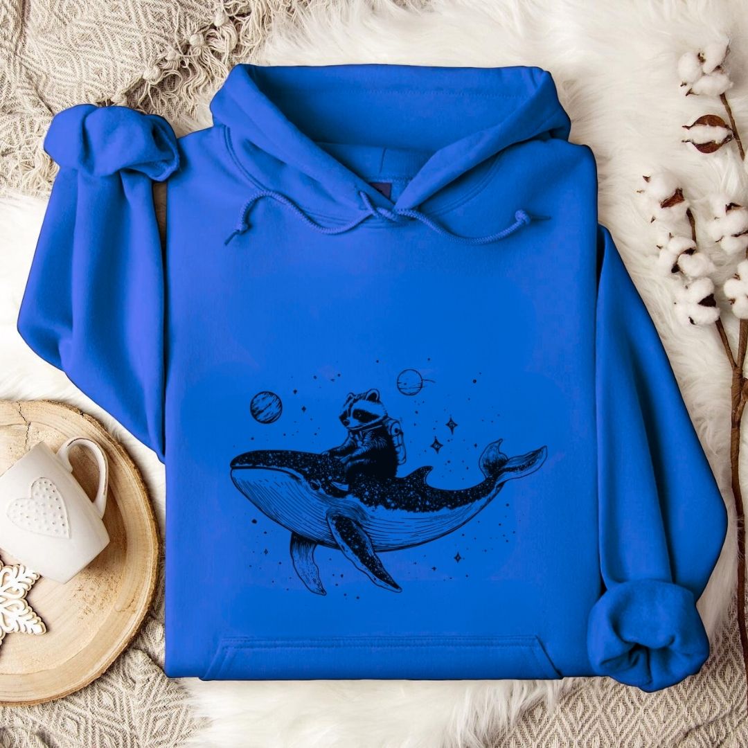 Whale Rider, Raccoon Hoodie