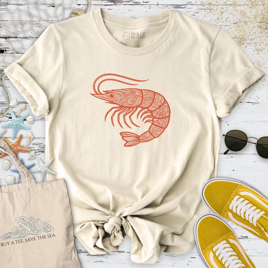 Shrimp Mandala T-Shirt