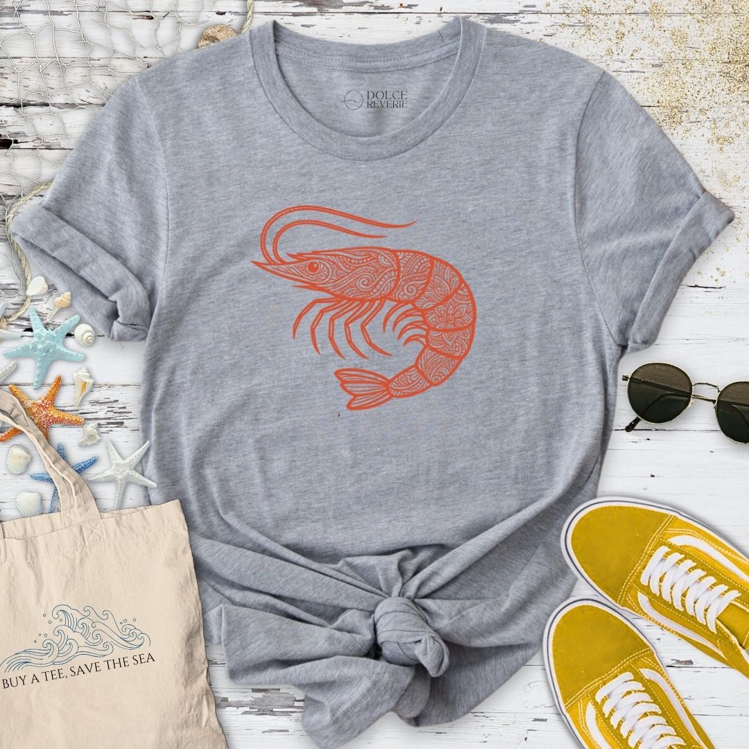 Shrimp Mandala T-Shirt