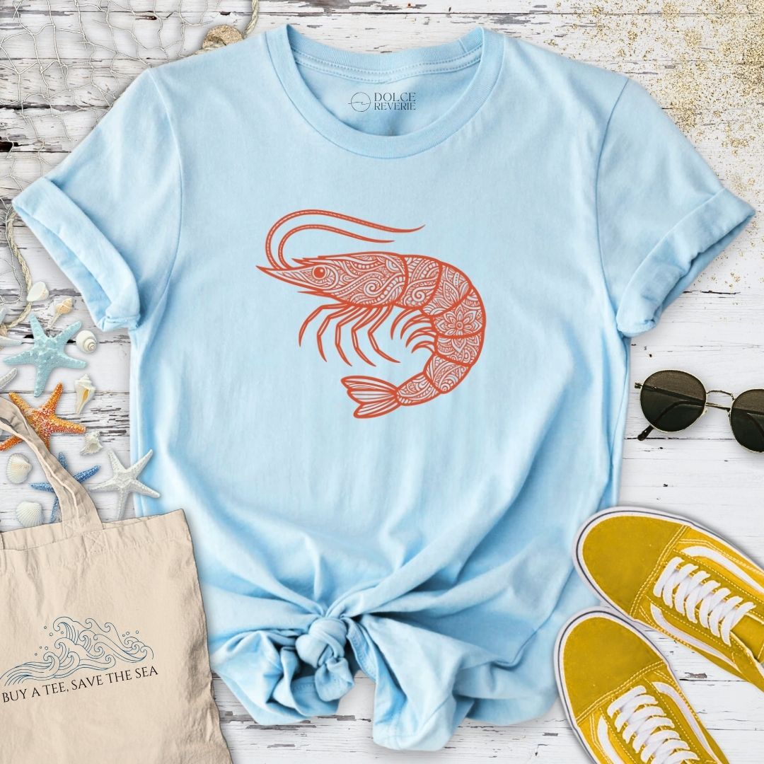 Shrimp Mandala T-Shirt