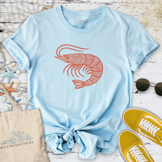 Shrimp Mandala T-Shirt