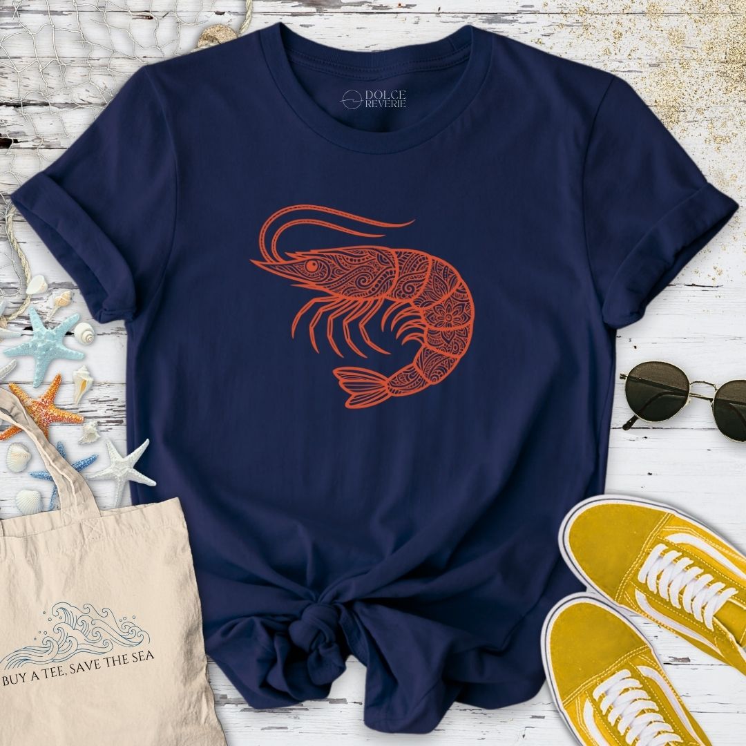 Shrimp Mandala T-Shirt