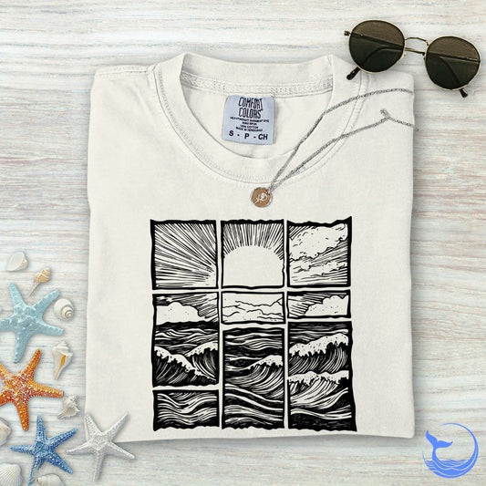 Ocean Sunrise Comfort Colors T-Shirt