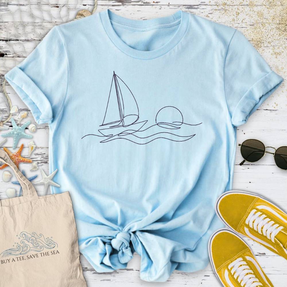 Sail At Sunset T-Shirt