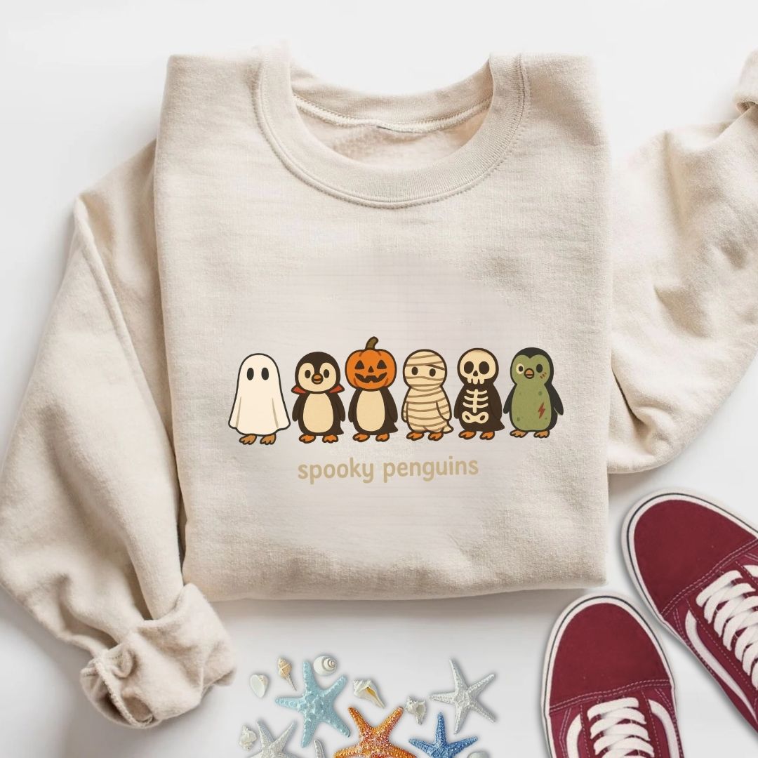Spooky Penguins Sweatshirt
