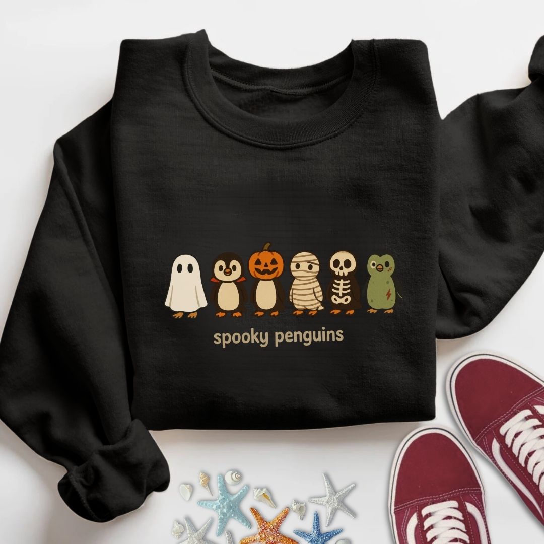 Spooky Penguins Sweatshirt