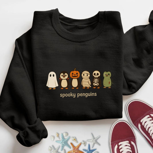 Spooky Penguins Sweatshirt