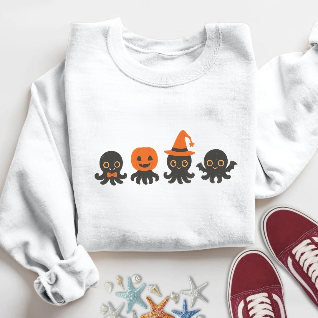 Halloween Octopus Sweatshirt