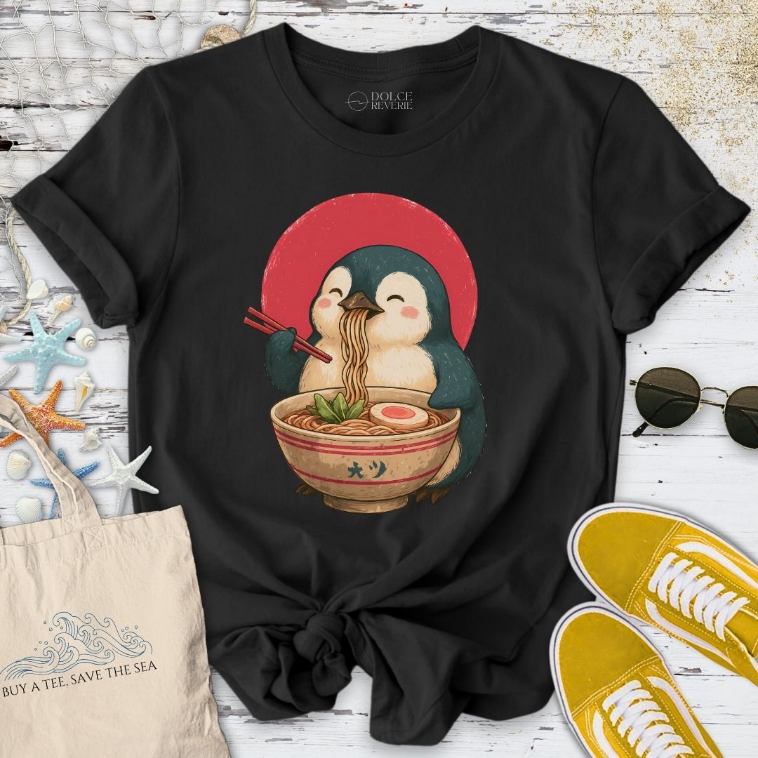 Ramen Penguin T-Shirt