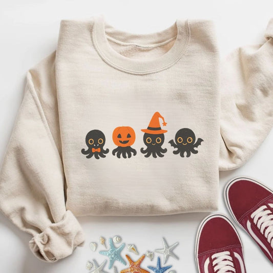 Halloween Octopus Sweatshirt