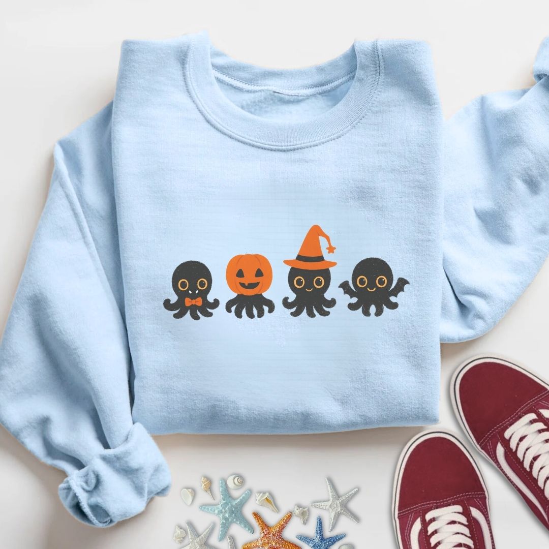 Halloween Octopus Sweatshirt