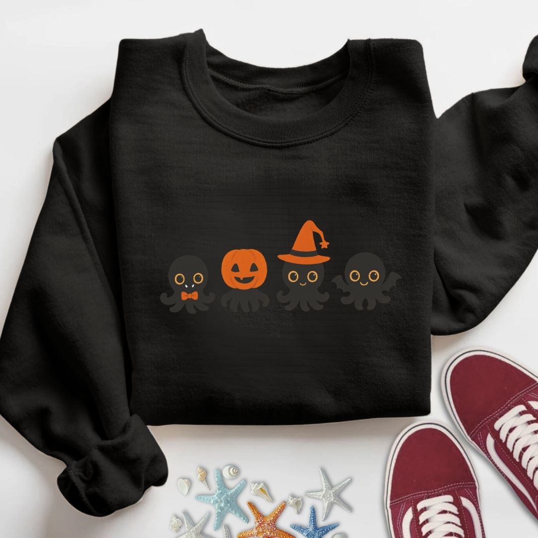 Halloween Octopus Sweatshirt