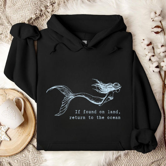 Return To Ocean, Mermaid Hoodie