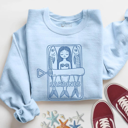 Mermaid Sardines Sweatshirt