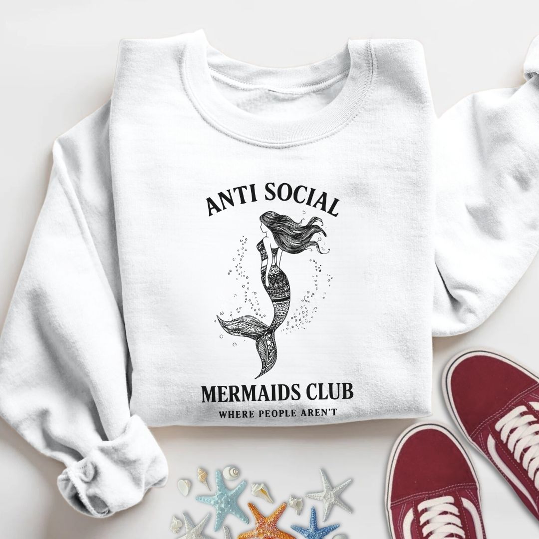 Anti Social Mermaids Club Sweatshirt