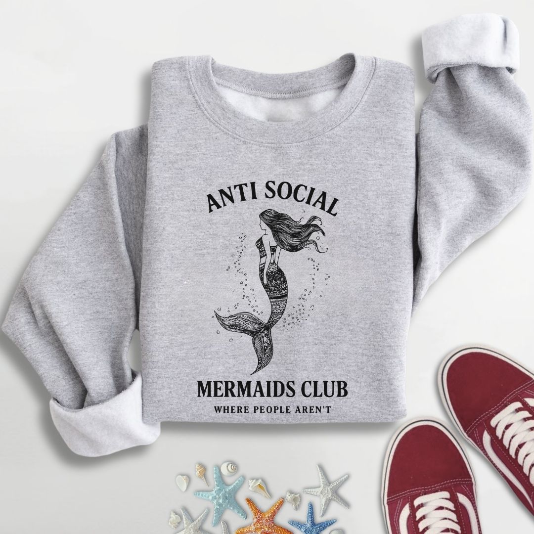Anti Social Mermaids Club Sweatshirt