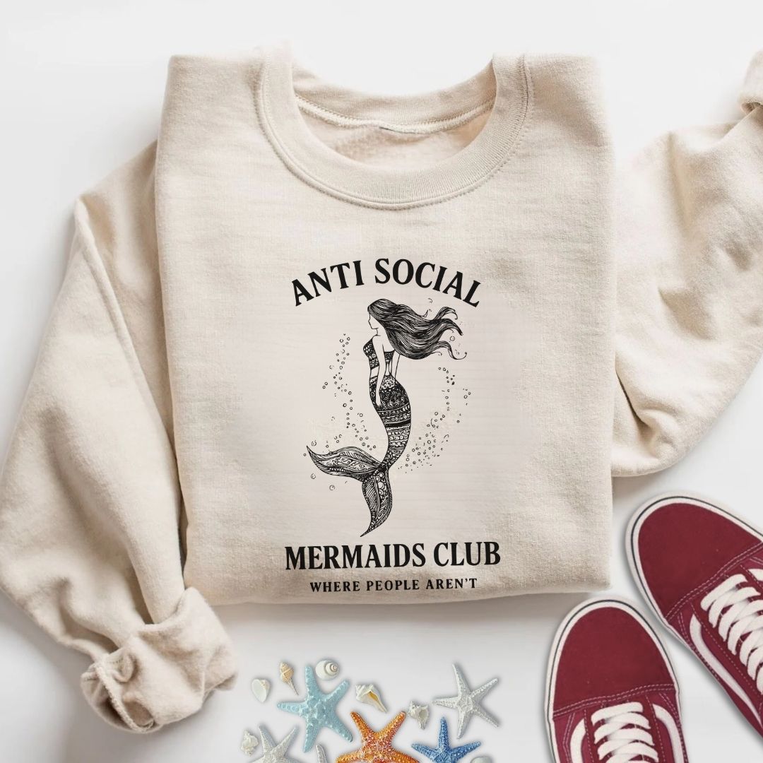 Anti Social Mermaids Club Sweatshirt