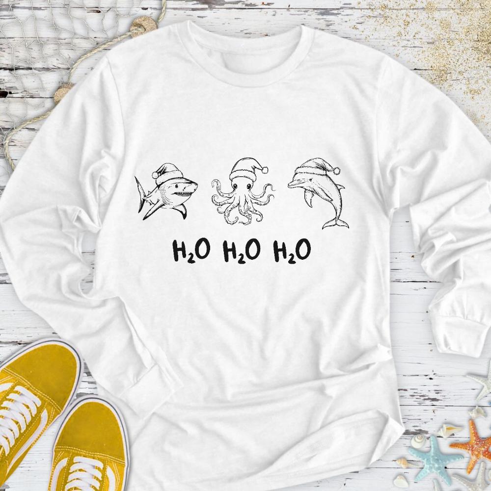 Marine Ho Ho Ho Long Sleeve Tee