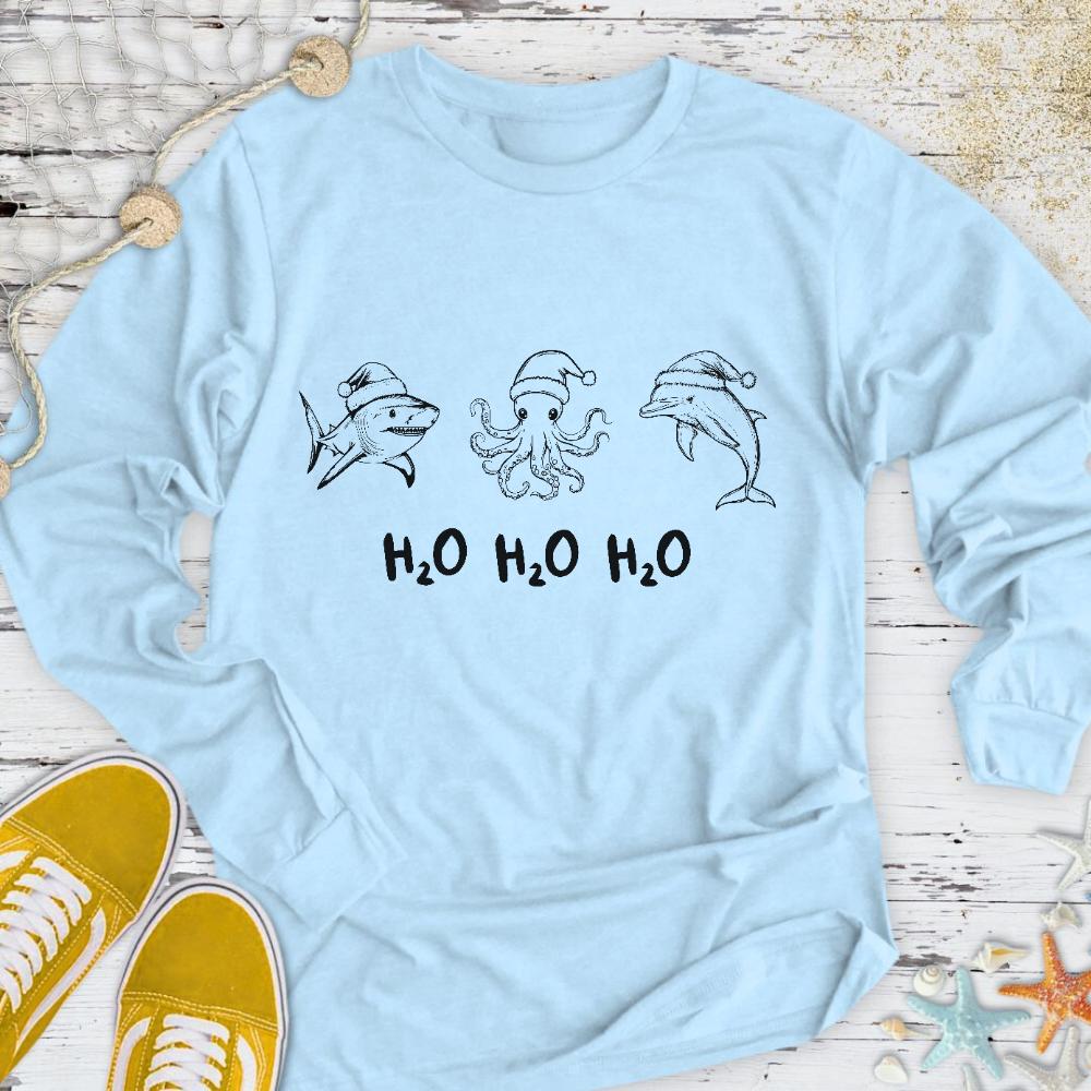 Marine Ho Ho Ho Long Sleeve Tee