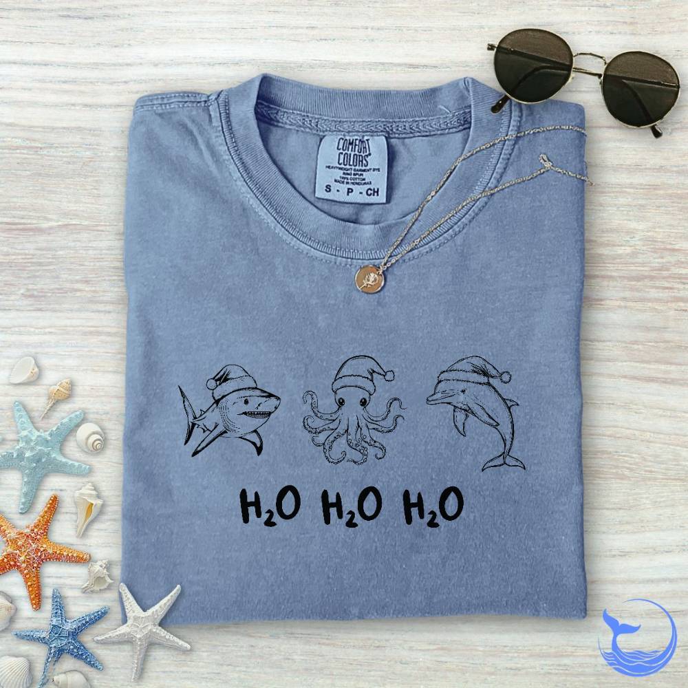 Marine Ho Ho Ho Comfort Colors T-Shirt