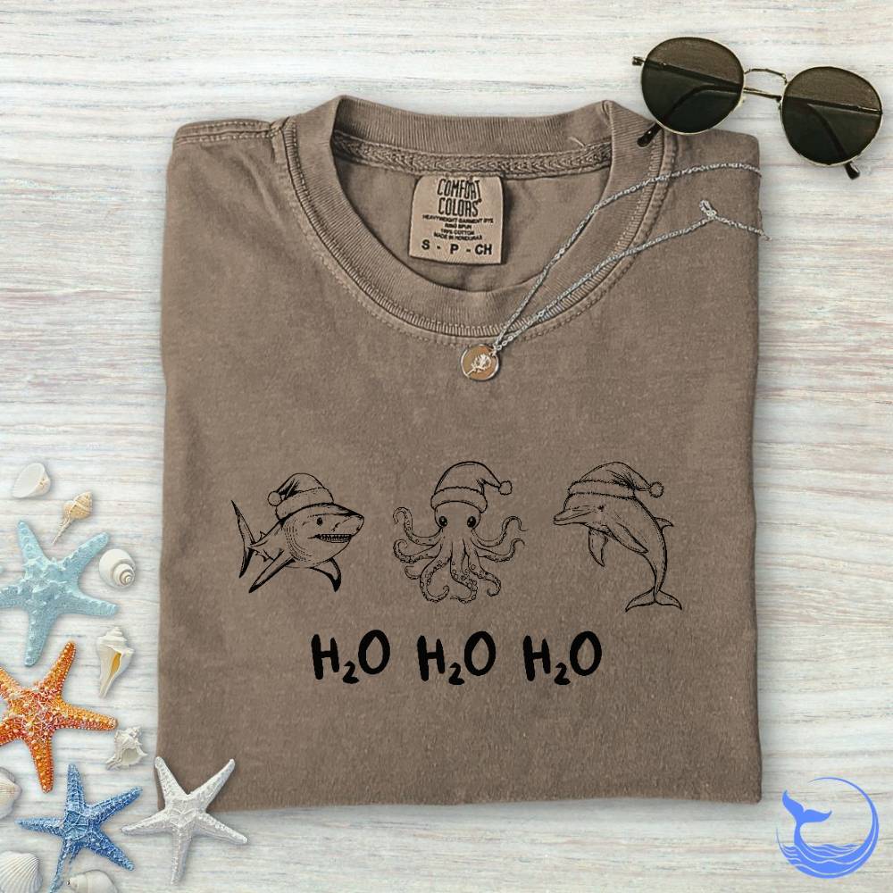 Marine Ho Ho Ho Comfort Colors T-Shirt