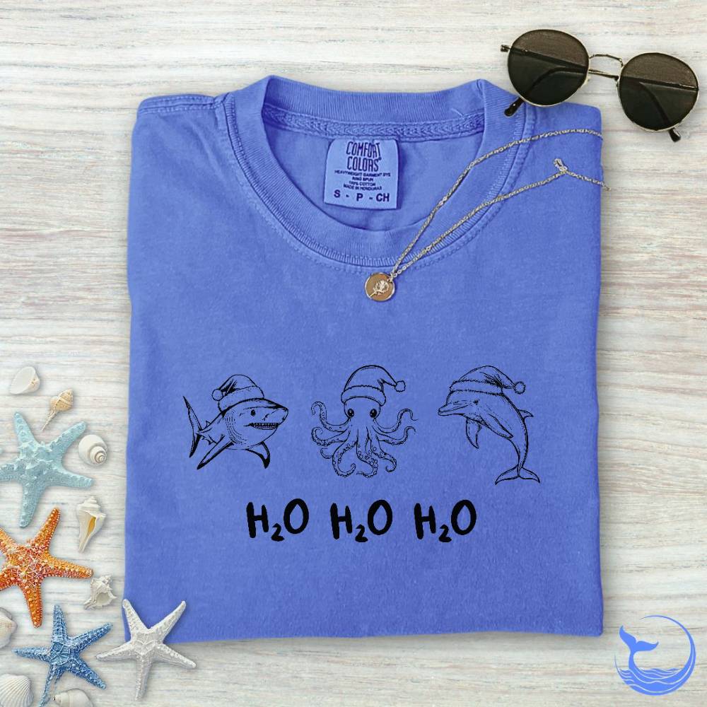 Marine Ho Ho Ho Comfort Colors T-Shirt