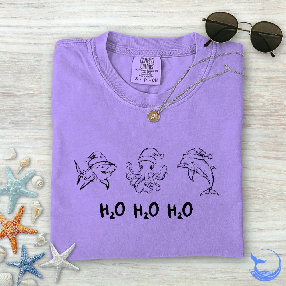 Marine Ho Ho Ho Comfort Colors T-Shirt