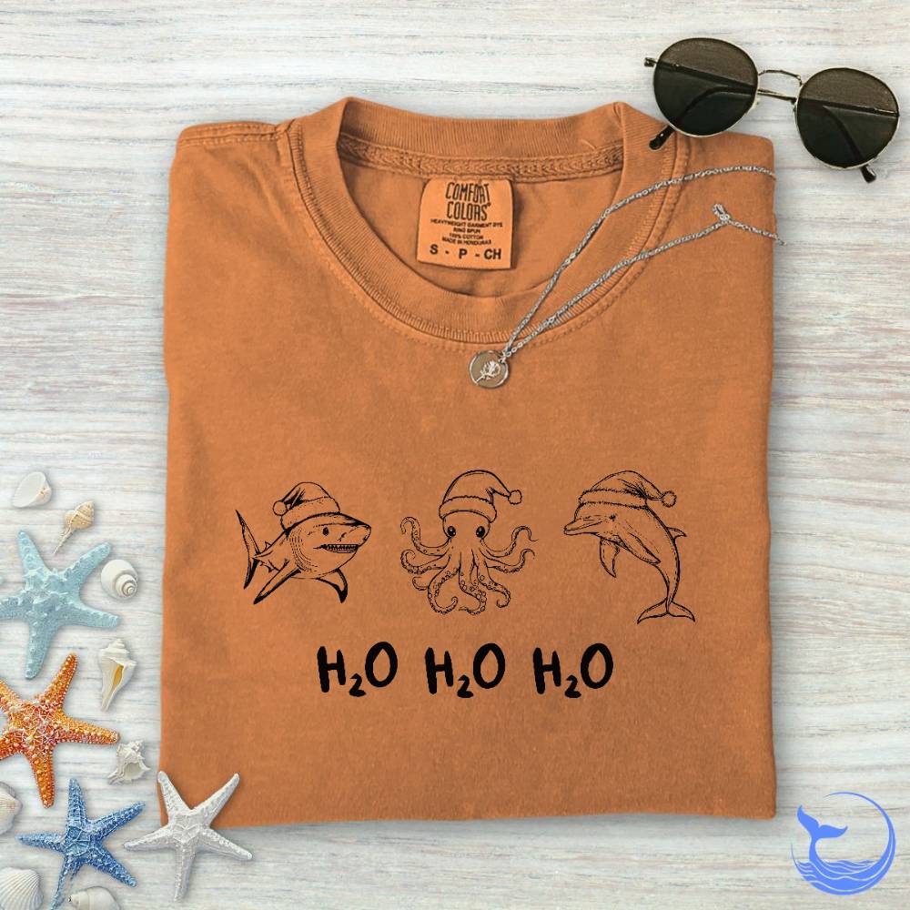 Marine Ho Ho Ho Comfort Colors T-Shirt