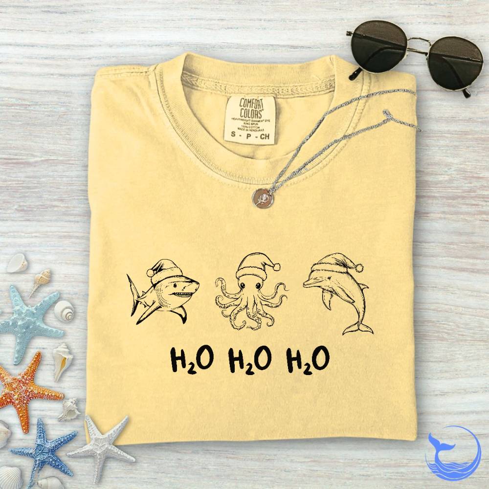 Marine Ho Ho Ho Comfort Colors T-Shirt