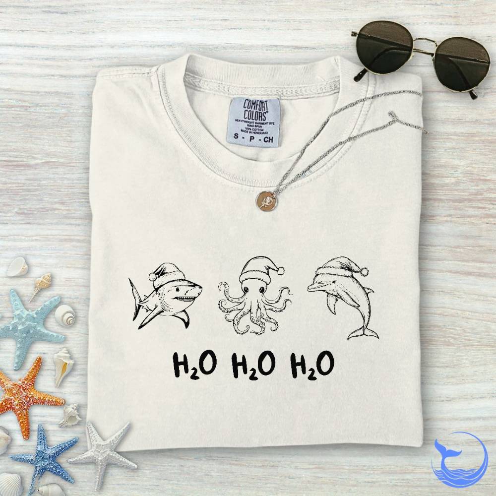 Marine Ho Ho Ho Comfort Colors T-Shirt