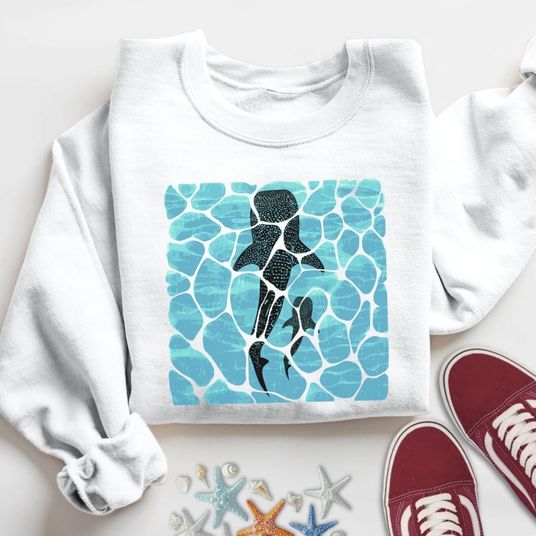 Swimming Whale Sharks Sweatshirt