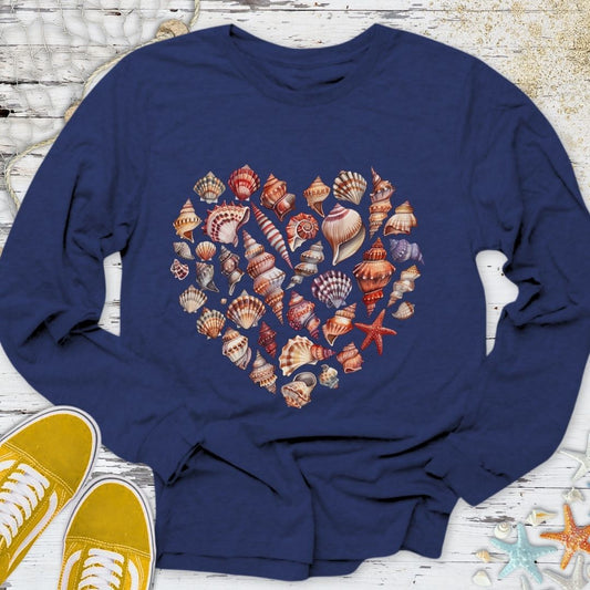 Heart Of Shells Long Sleeve Tee