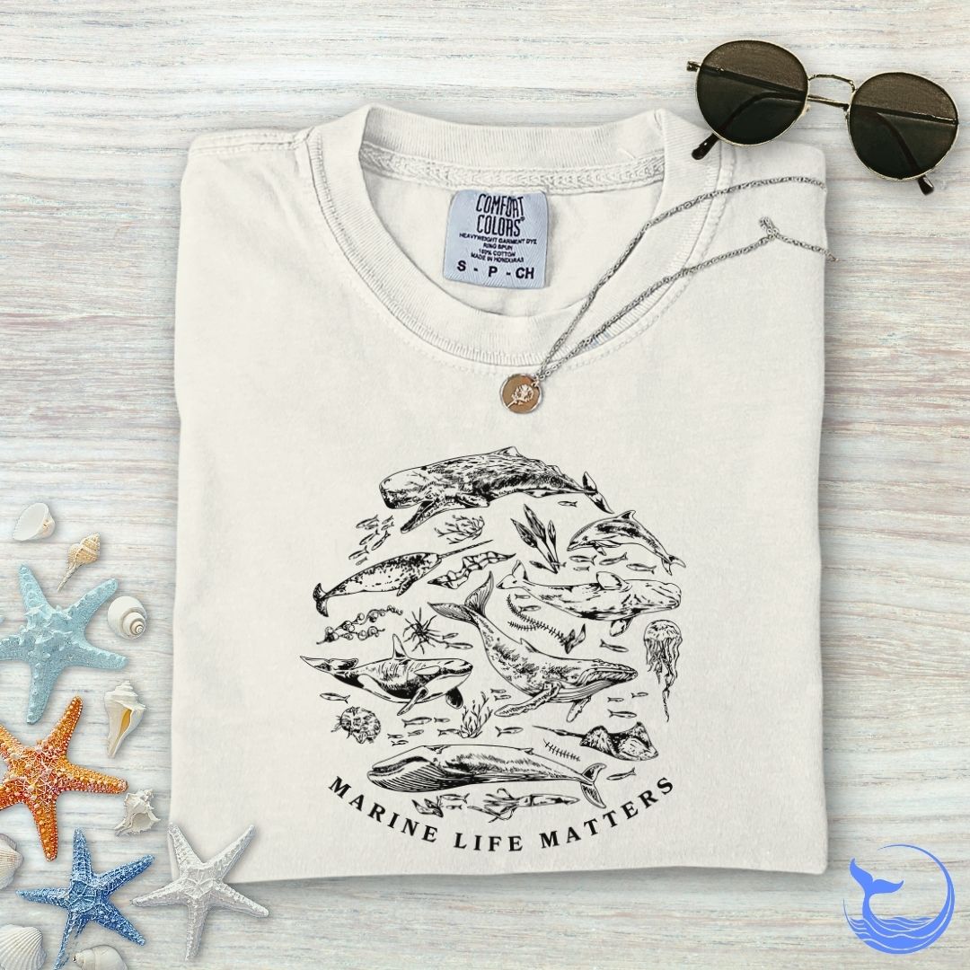 Marine Life Matters Comfort Colors T-Shirt