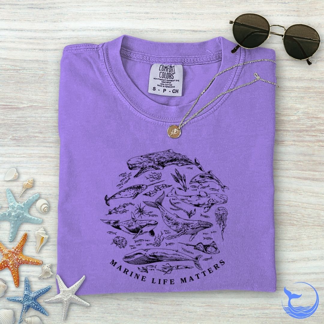 Marine Life Matters Comfort Colors T-Shirt