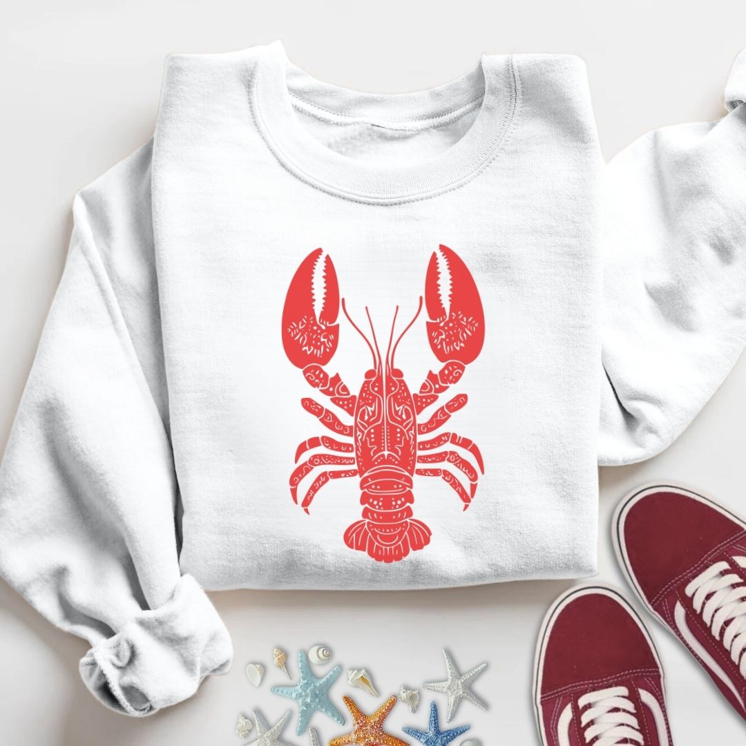 Tribal Lobster Sweatshirt