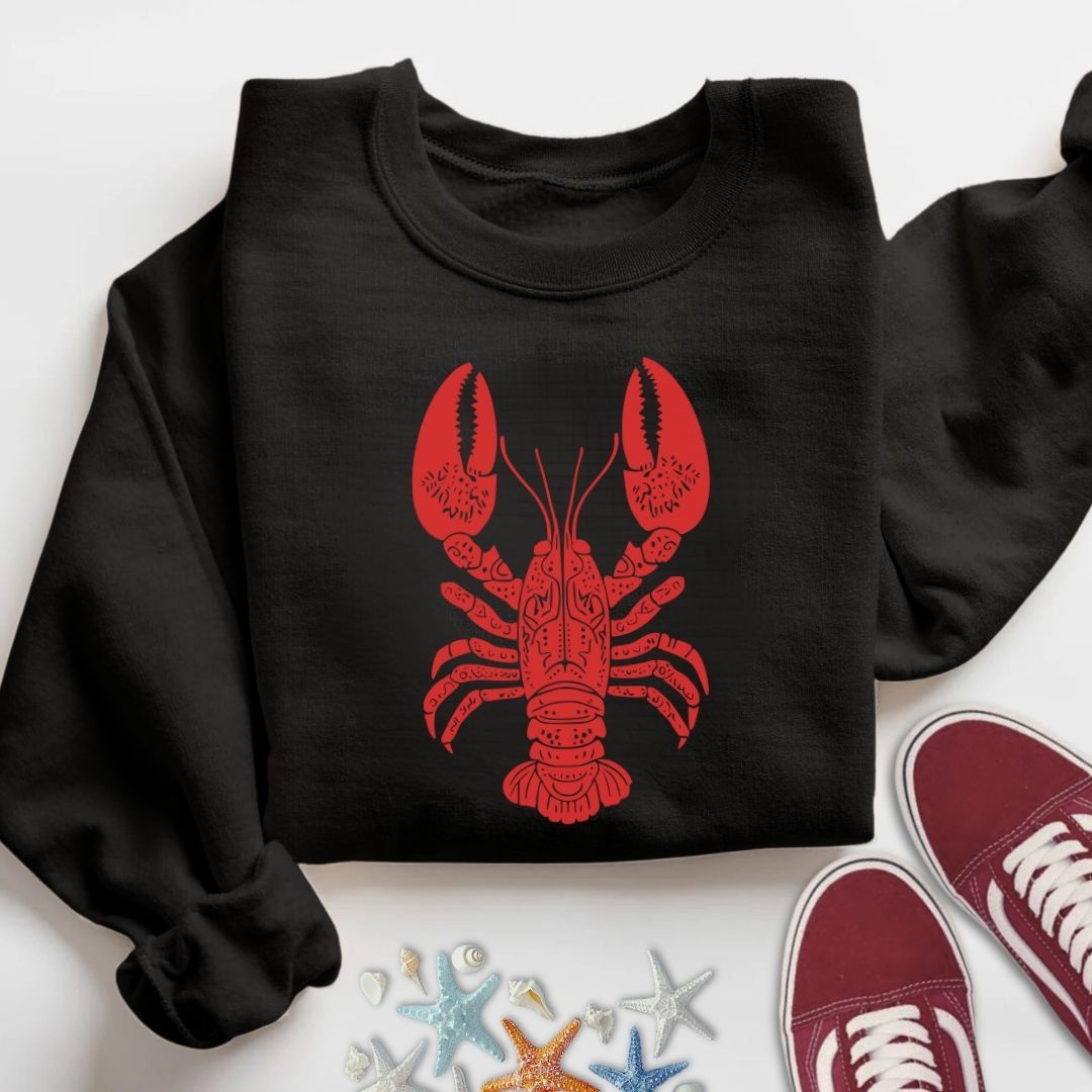 Tribal Lobster Sweatshirt