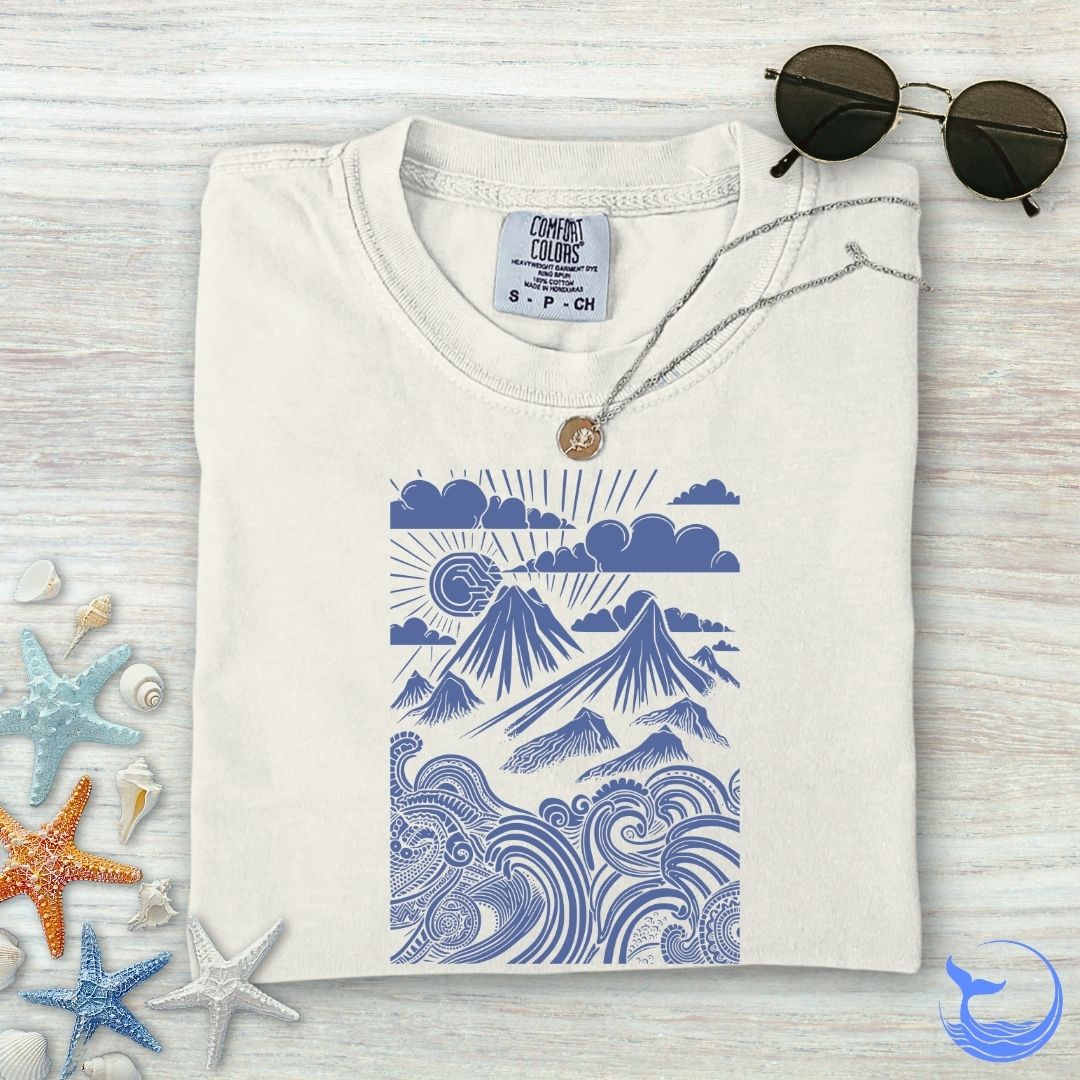 Ocean & Mountains Comfort Colors T-Shirt