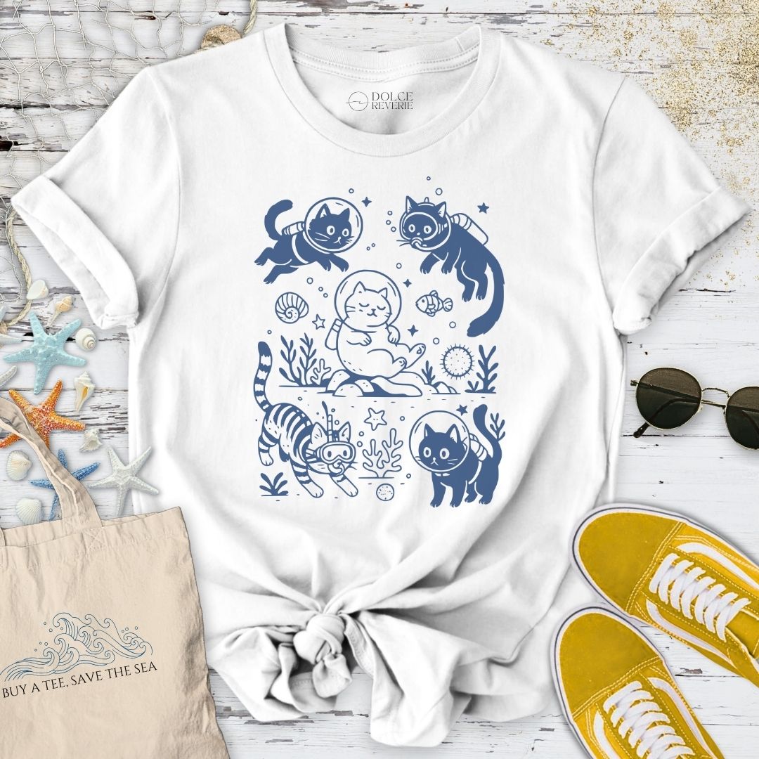 Cats Diving T-Shirt